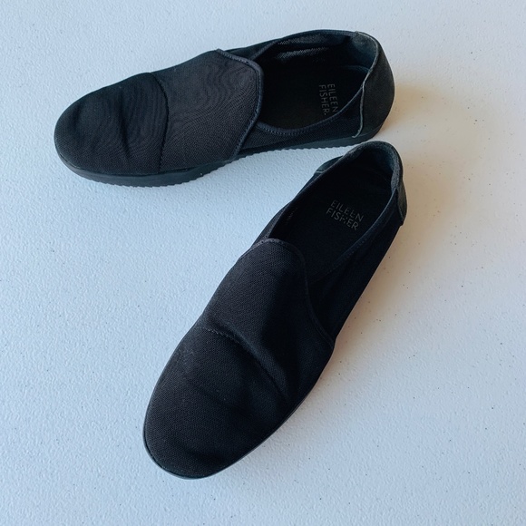 Eillen Fisher slip on comfort shoes in size 6 1/2 - Picture 1 of 5